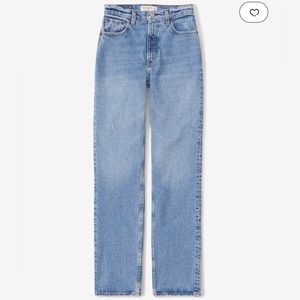 Abercrombie Ultra High Rise 90s Straight Jeans (regular)